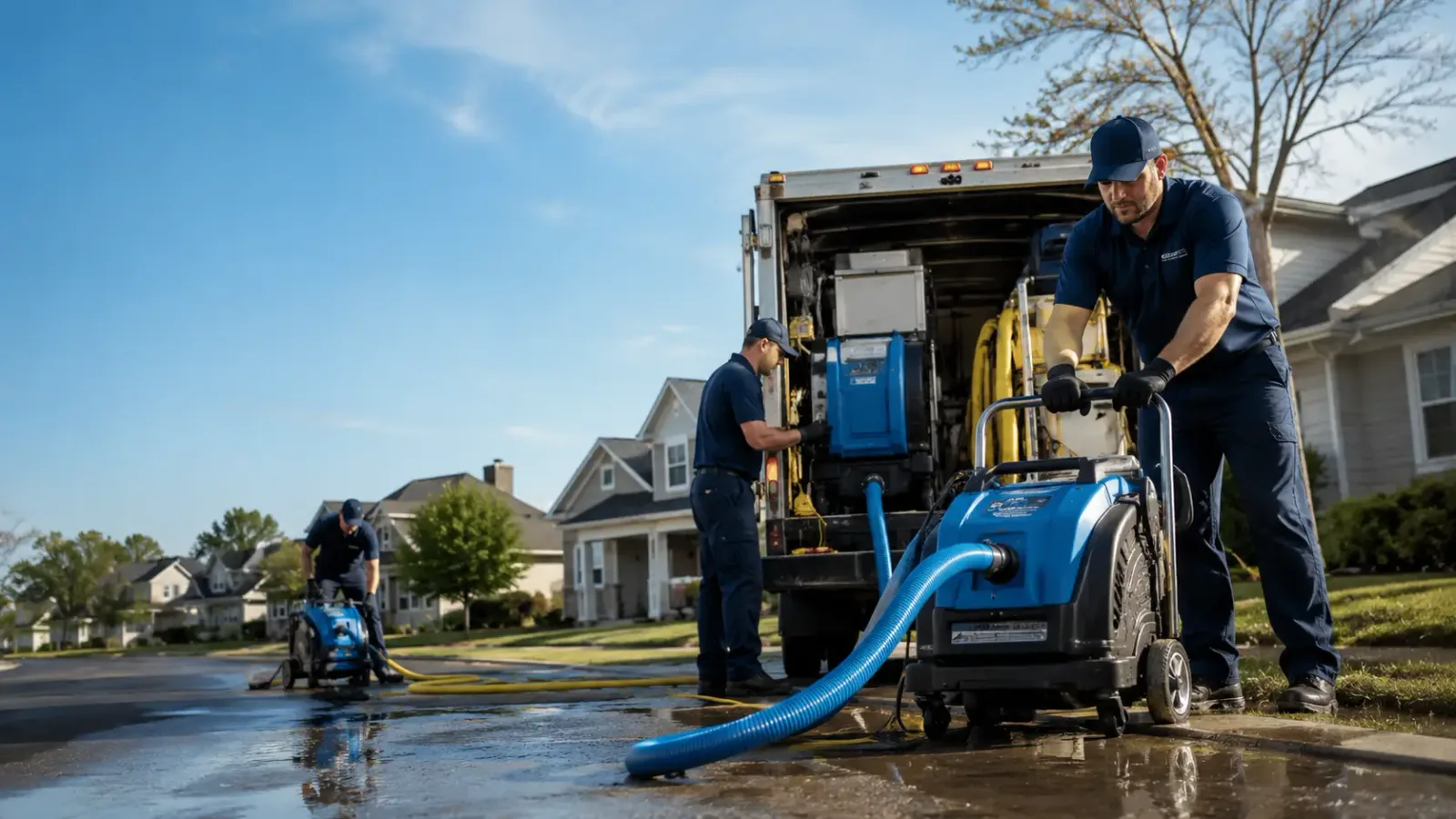 Flood Damage Cleanup in South Dos Palos, CA